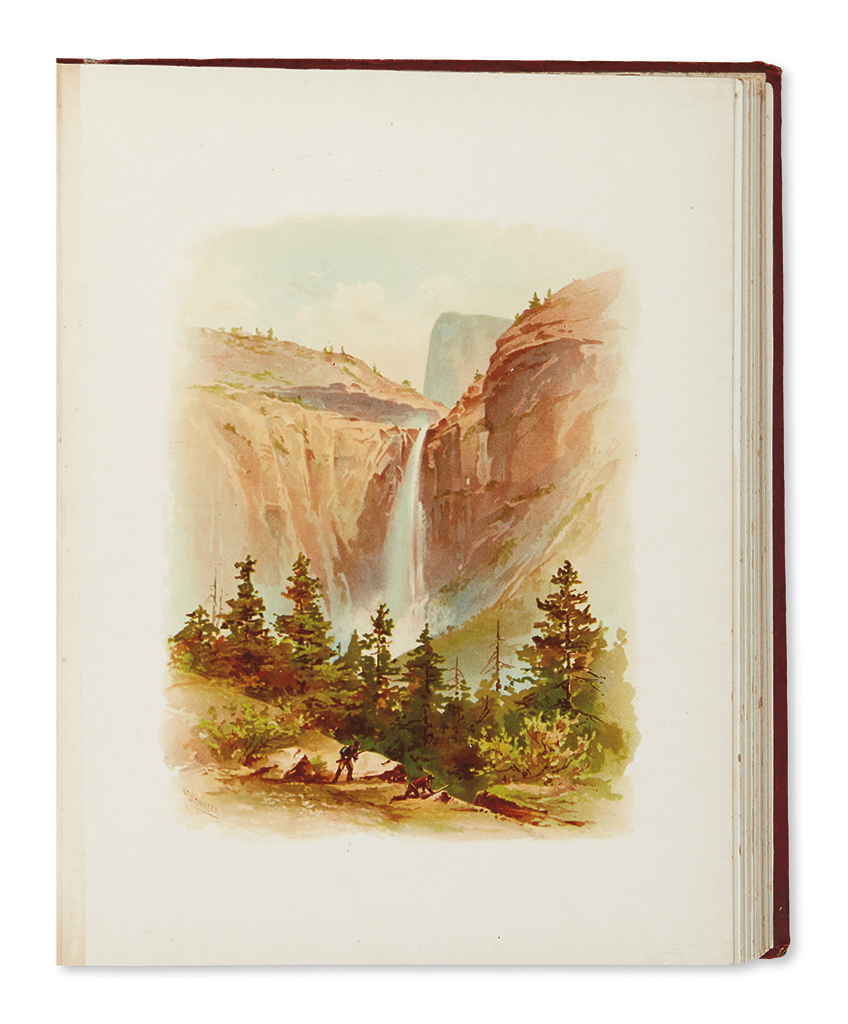(CALIFORNIA.) Cheney, Warren; and Harry Dix. Yosemite Illustrated in Colors.